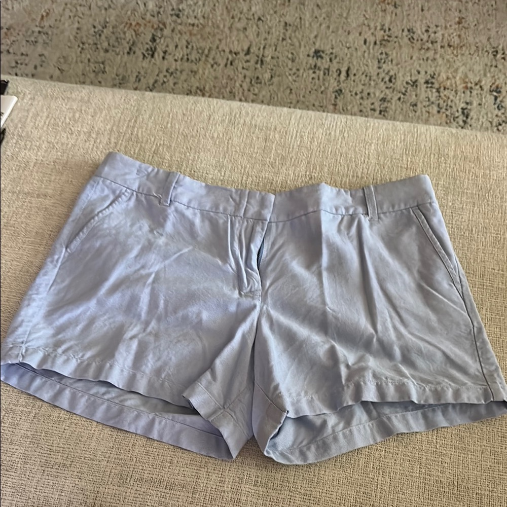 J. Crew Blue High Waist Shorts
